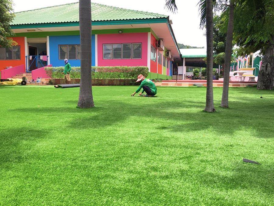 Thảm cỏ nhân tạo sân vườn 3cm