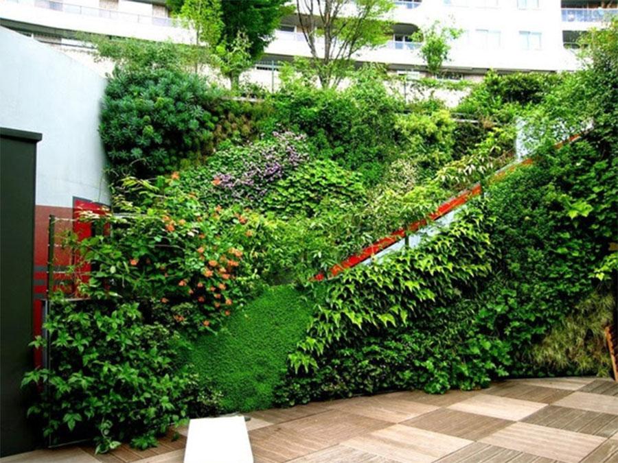 Thảm cỏ nhựa treo tường